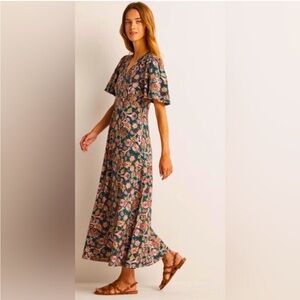 Boden Multicolor Paisley Maxi Dress